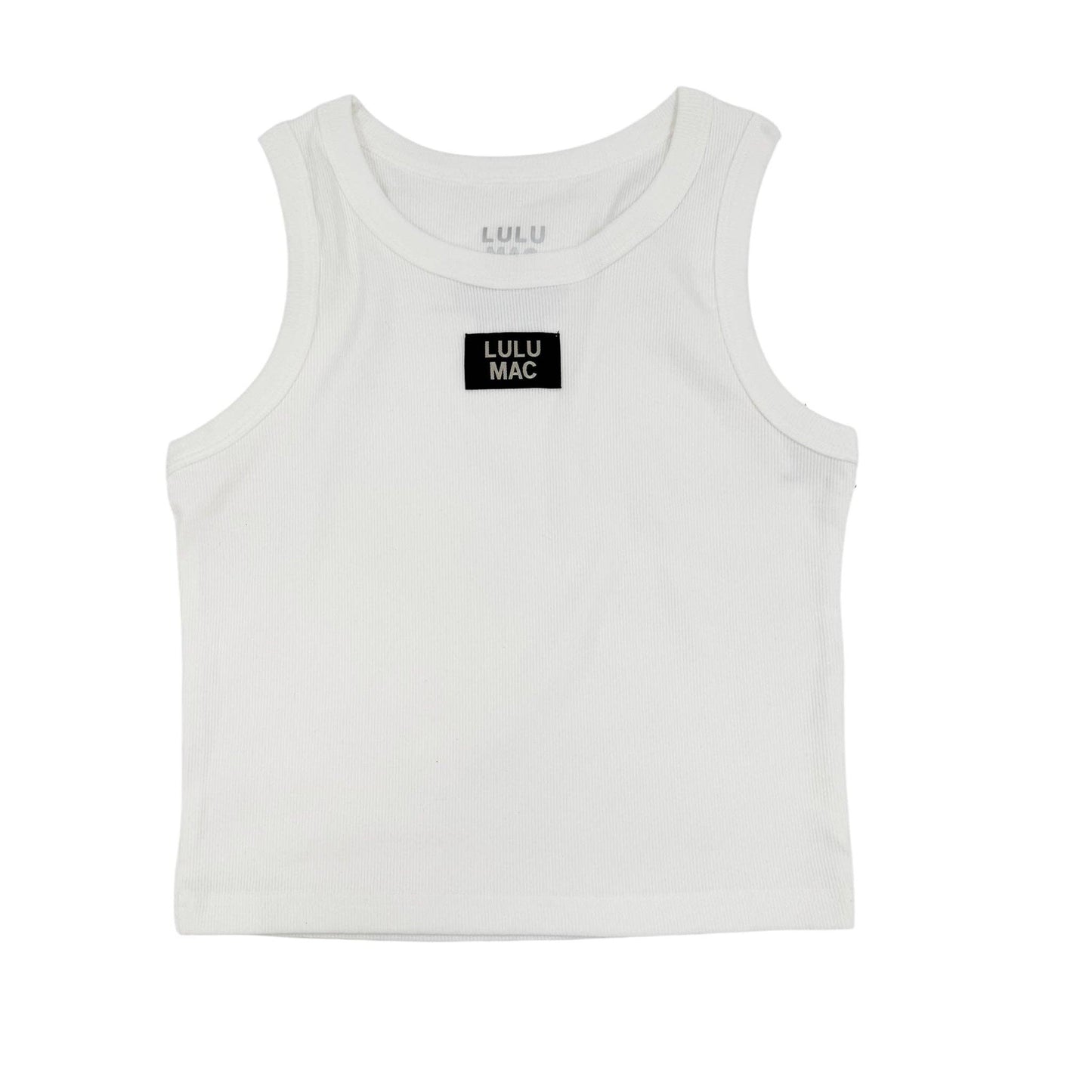 White Solid Tank