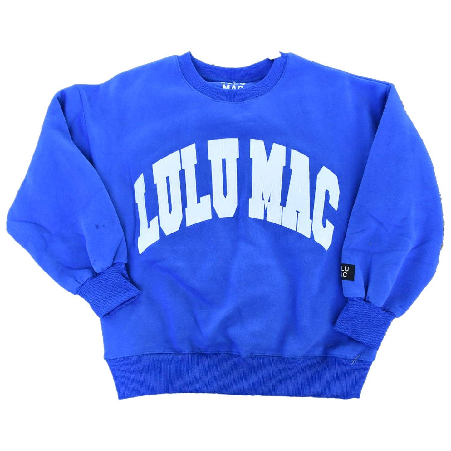 Royal Blue Lulu Mac Sweatshirt