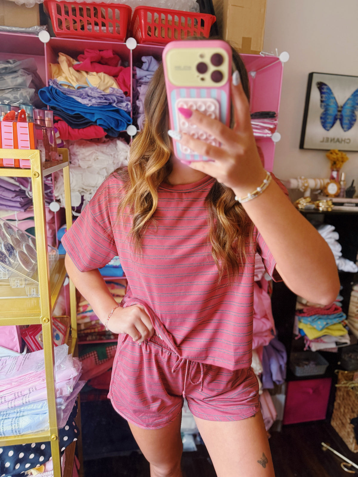 Casually Cute Striped Set