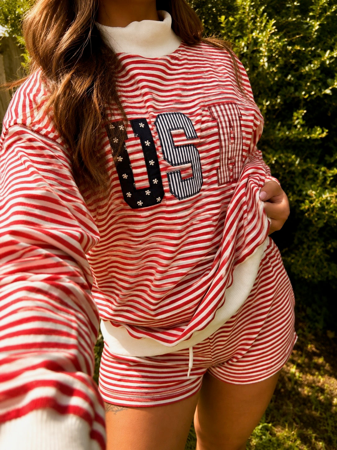 USA Stripe Shorts
