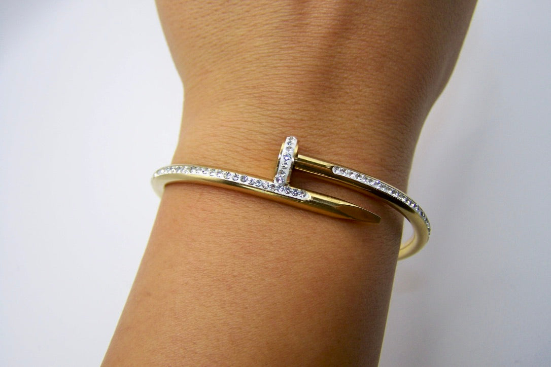 Gilded Horizon Bangle