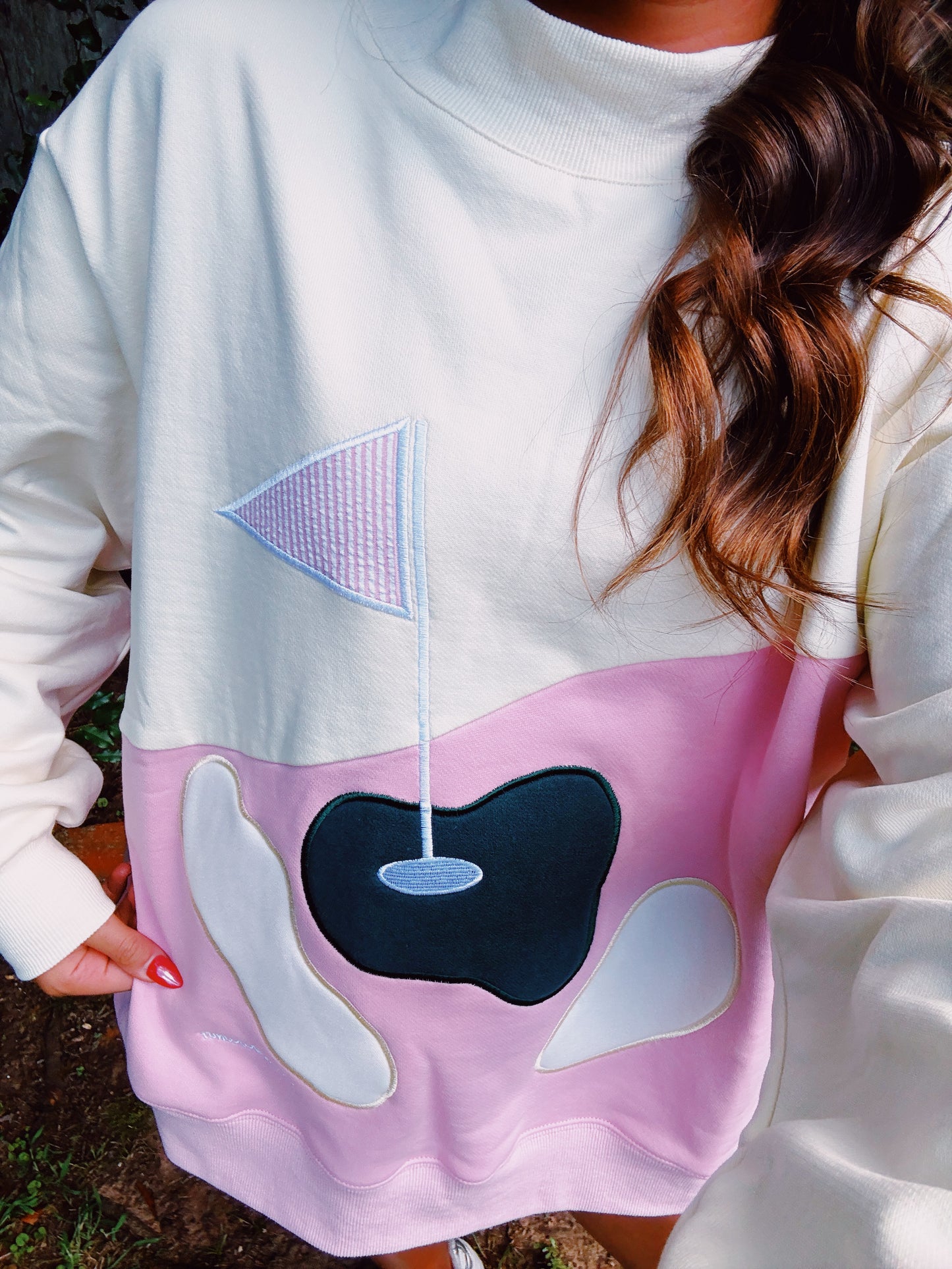Golfing On The Green Mockneck