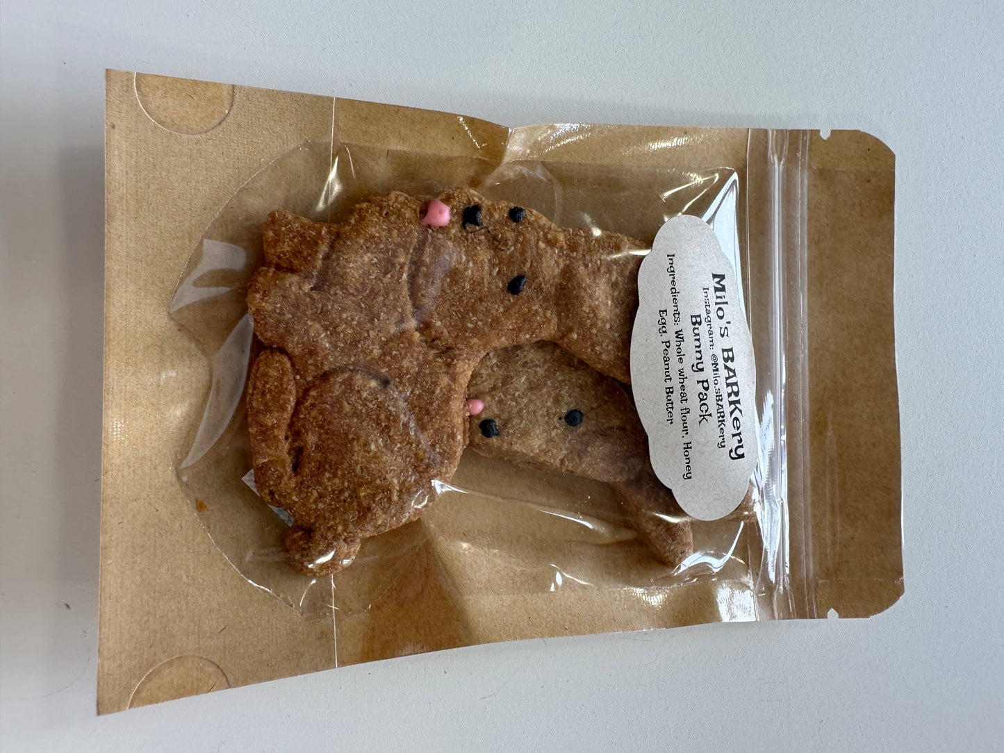 Bunny Pack Dog Treat - 2 Pack