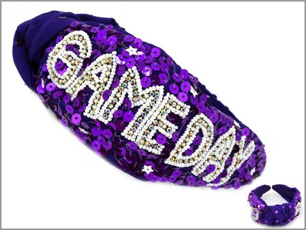 Game-day Jeweled Headband