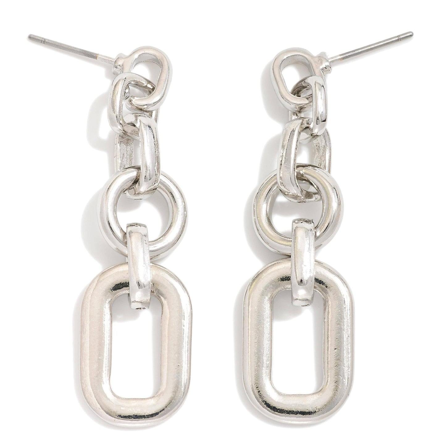 Linked Drop Earrings