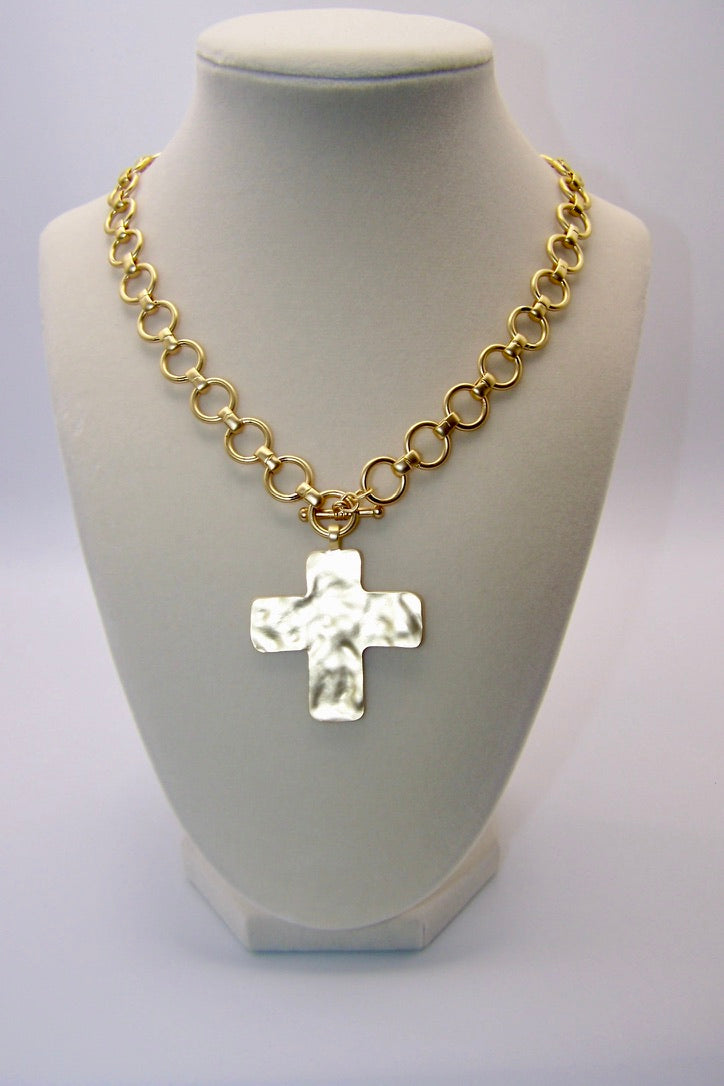 Cross My Heart Necklace