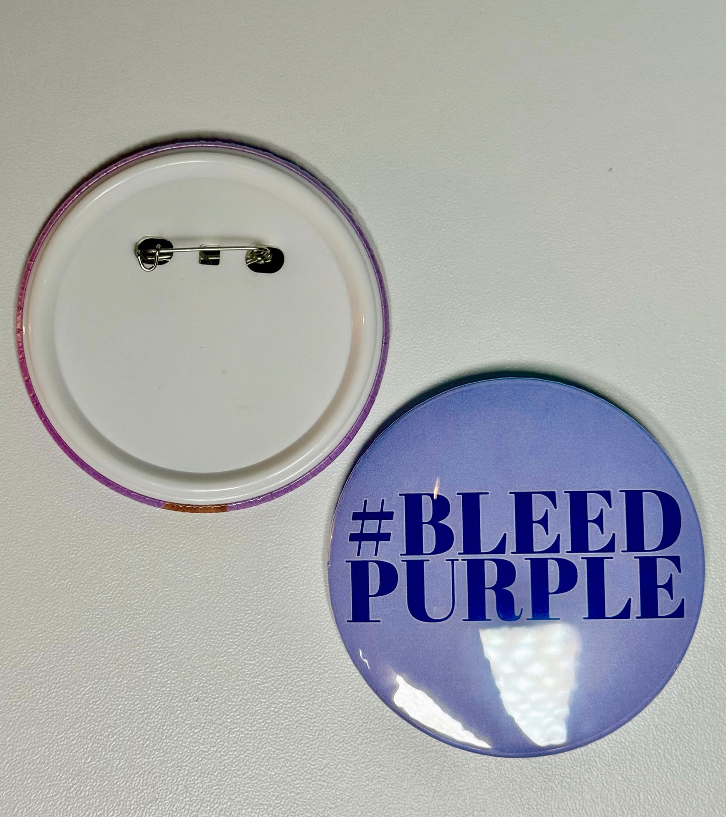 Bleed Purple Button