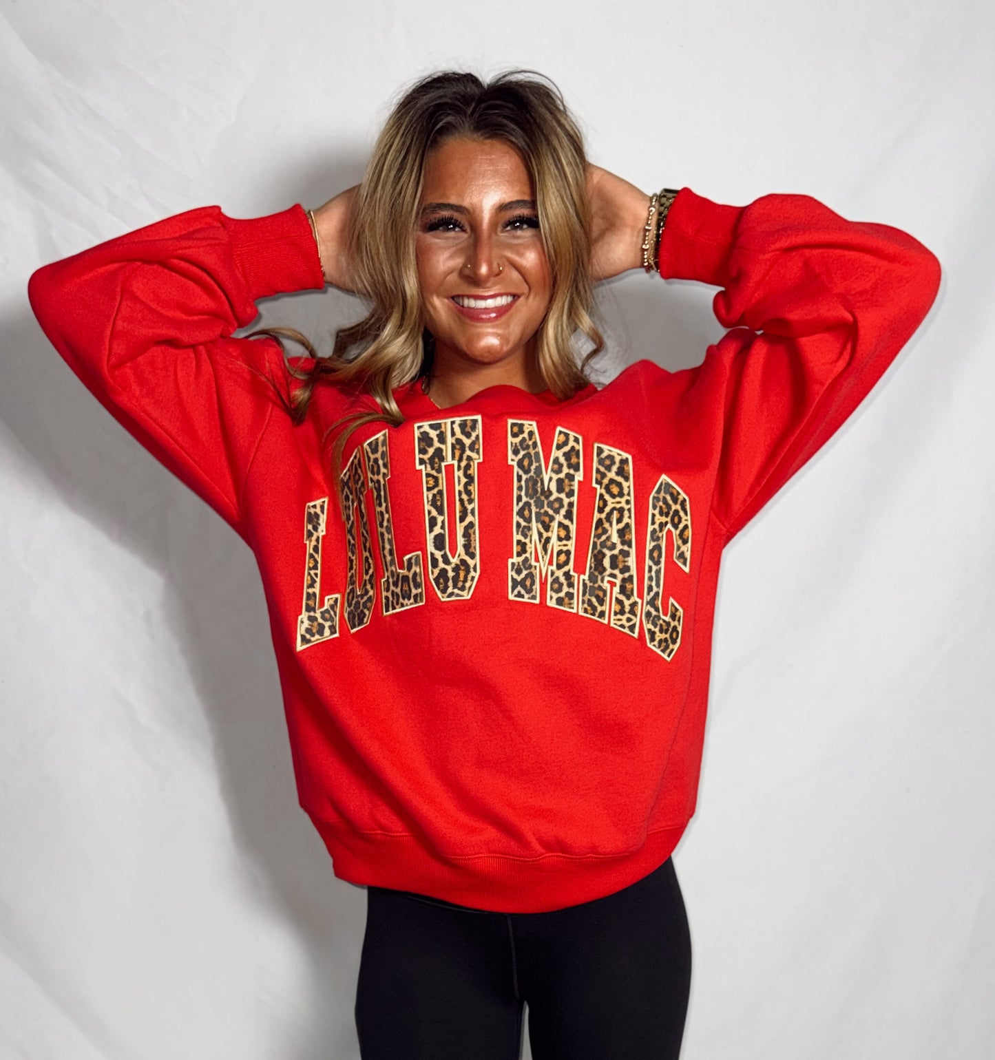 Leopard Lulu Mac Sweatshirt