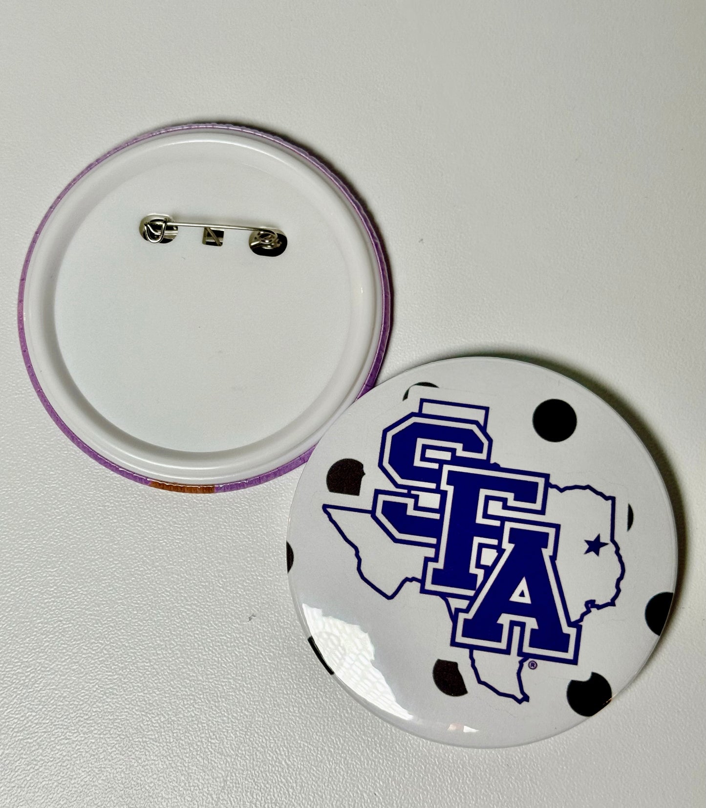 SFA Polka Dot Button