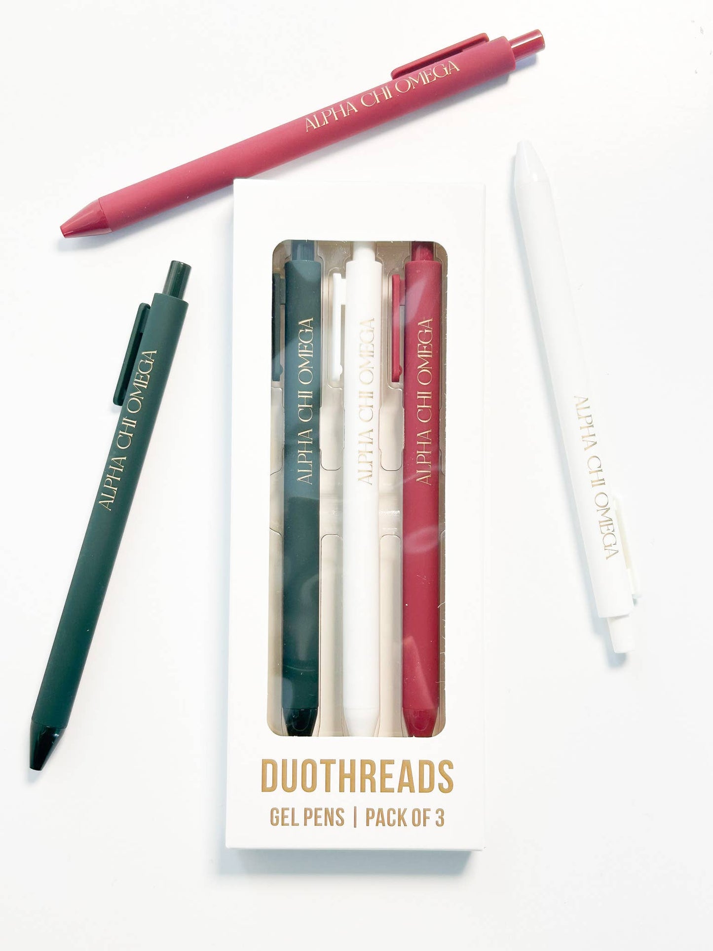 Lettered Luxe Sorority Pens