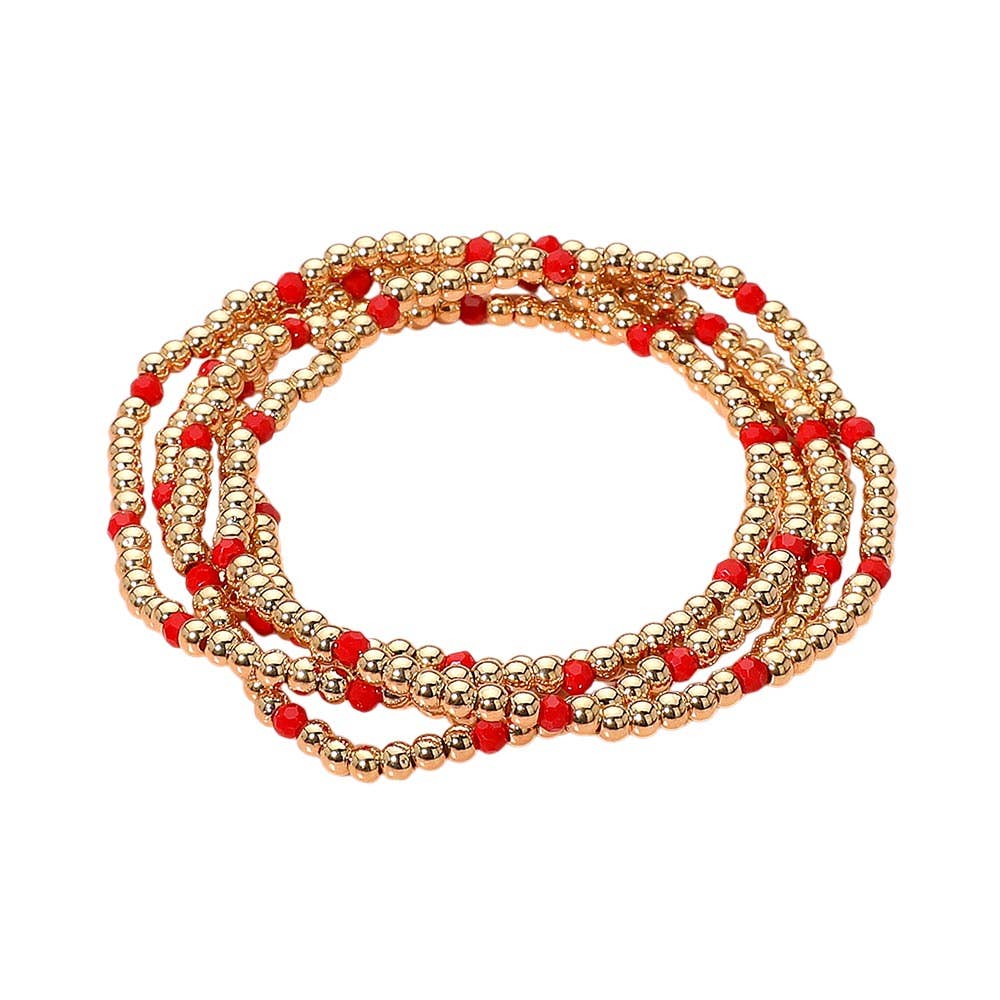 Red Golden Sprinkle Stack