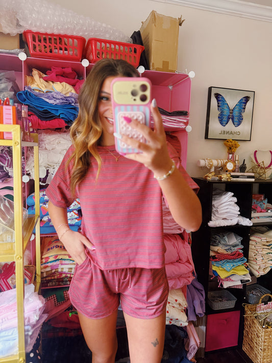 Casually Cute Striped Set