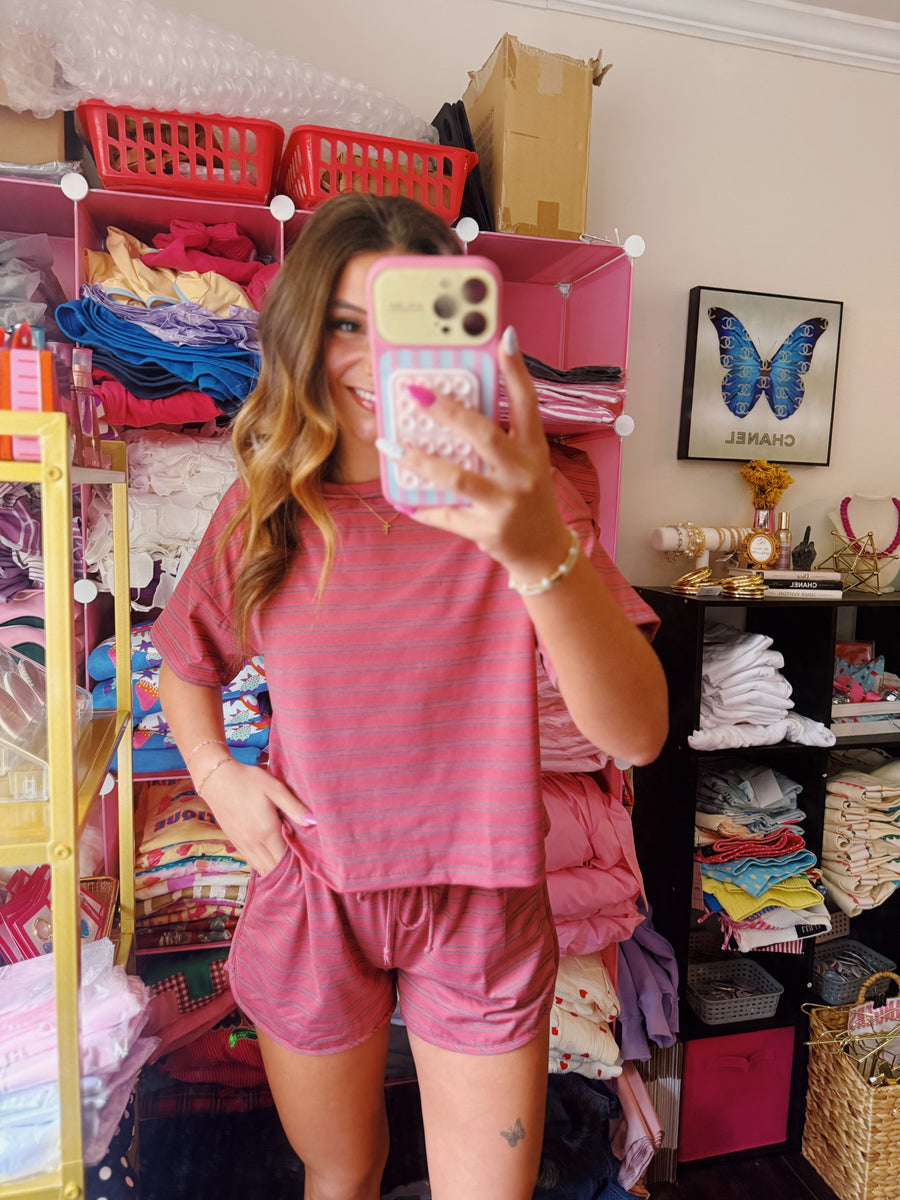 Casually Cute Striped Set