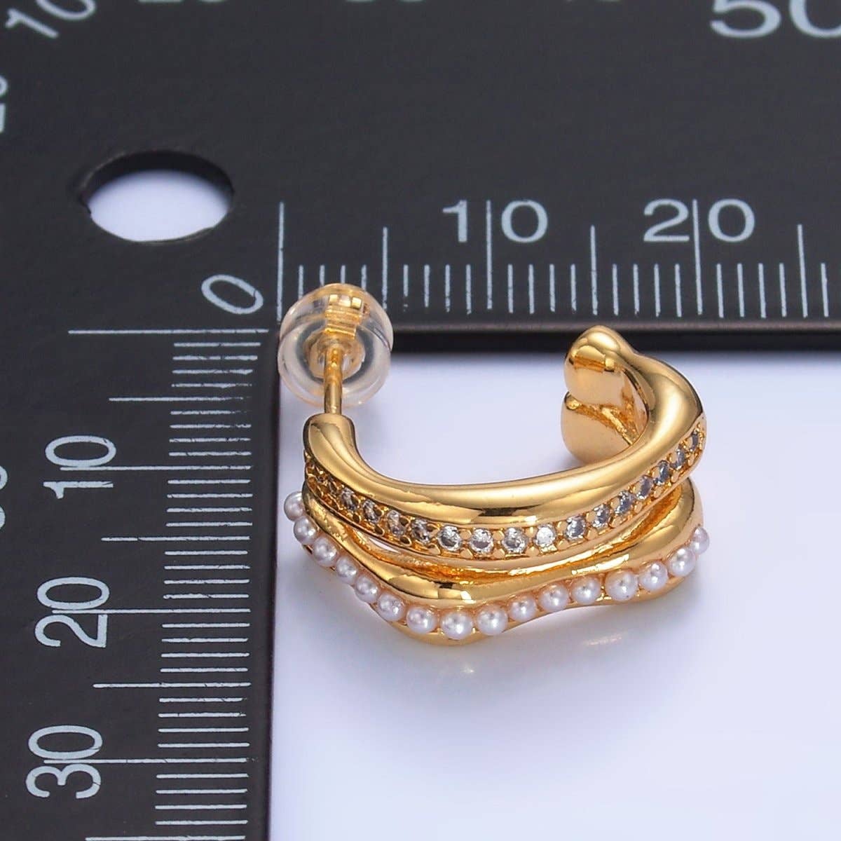 Double Band Hoop Earrings