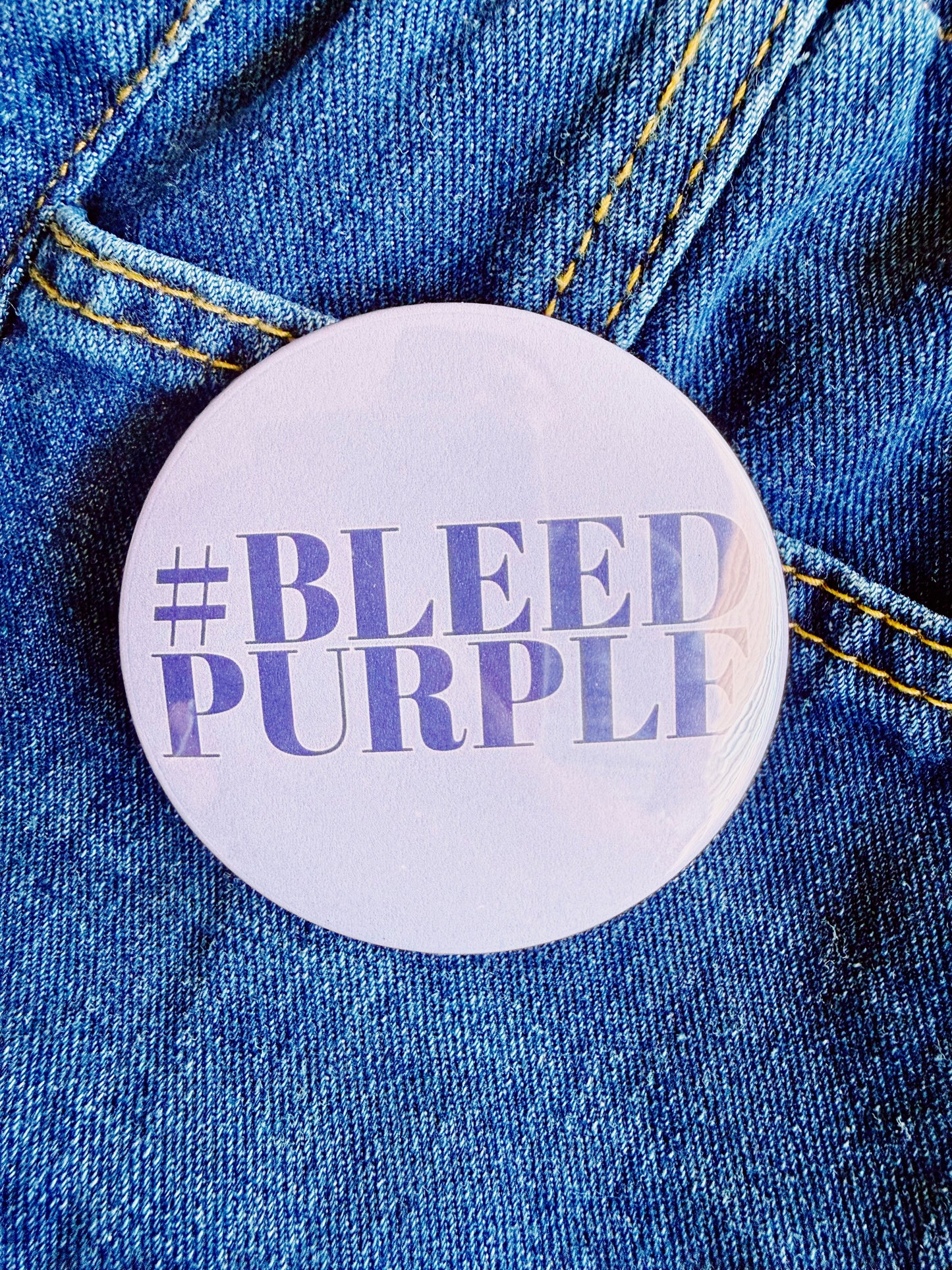 Bleed Purple Button