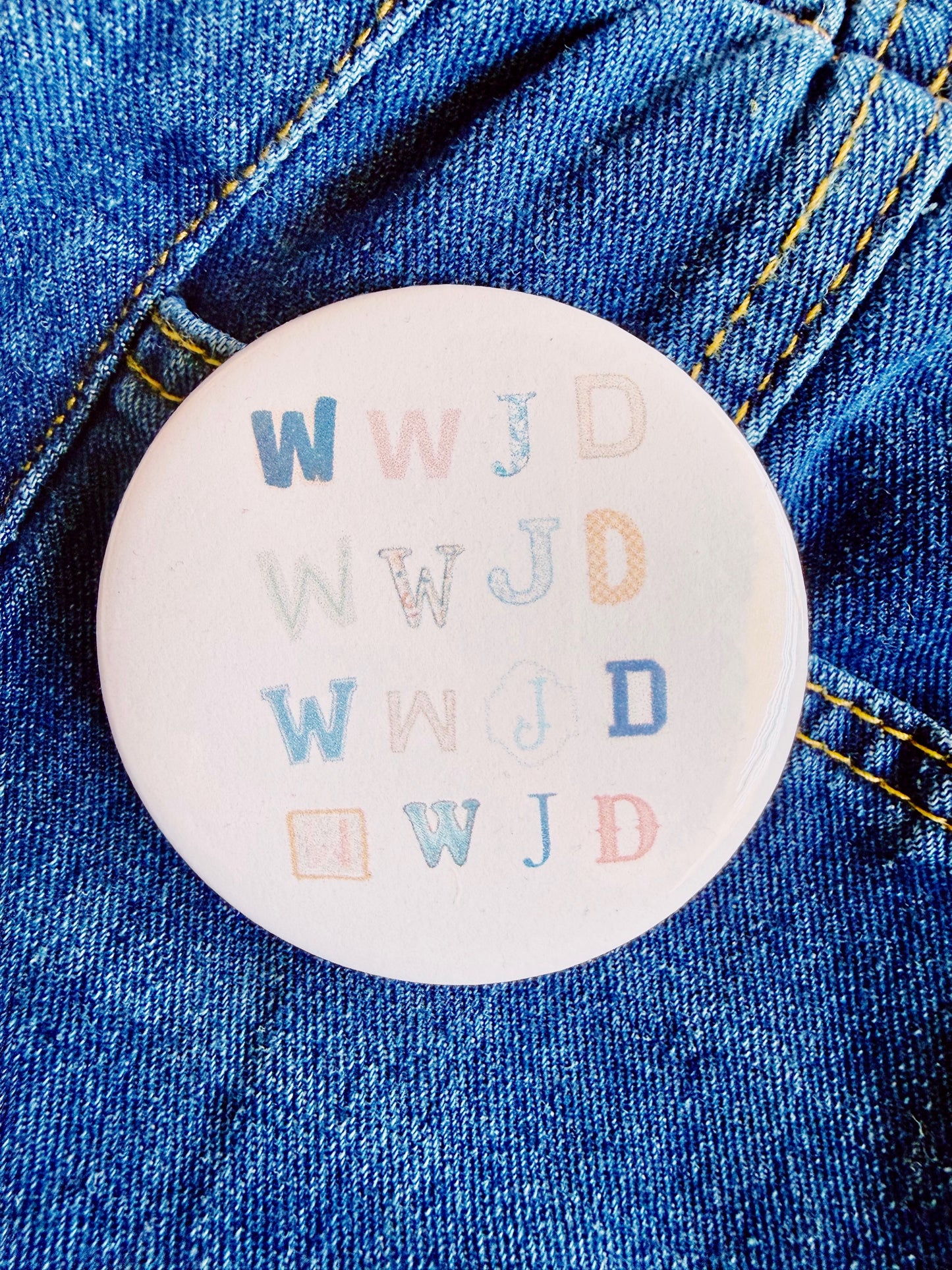 WWJD Button