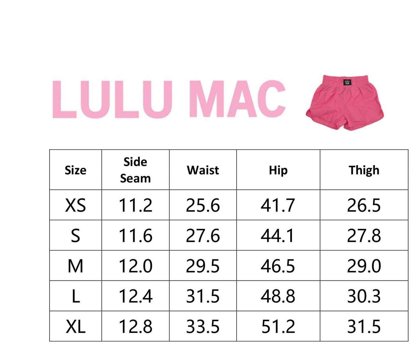 Lulu Mac Solid Shorts
