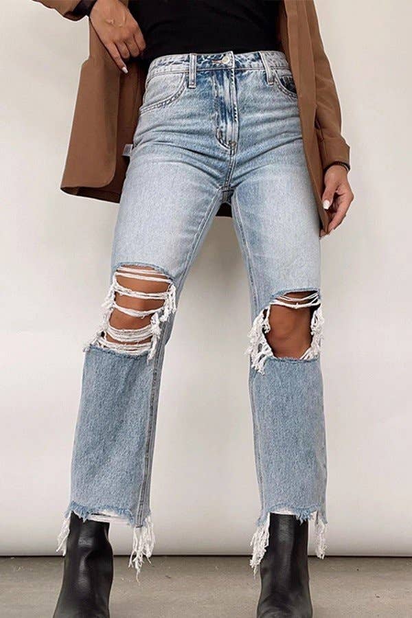 Distressed Jeans