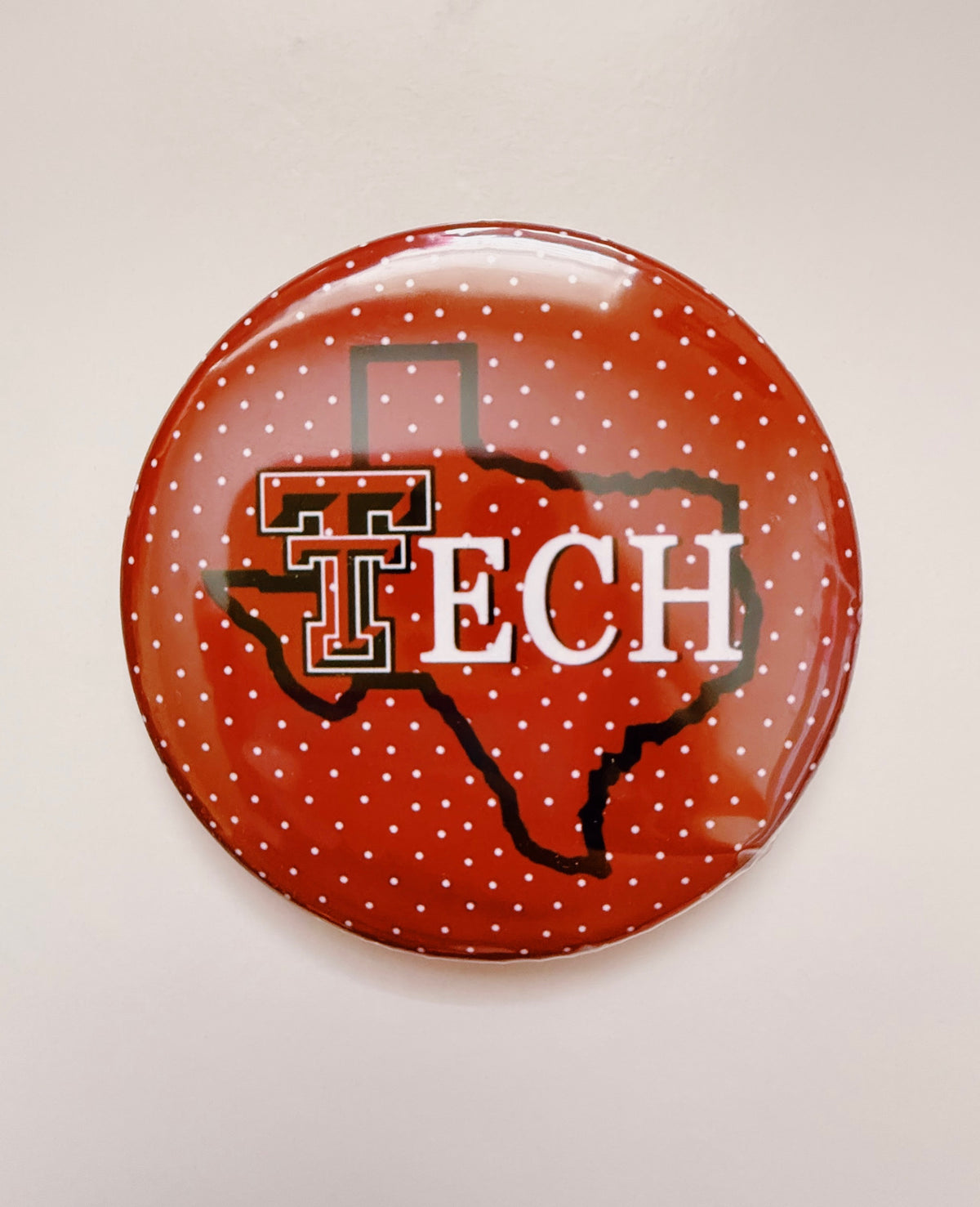 Polka Dot Tech Button