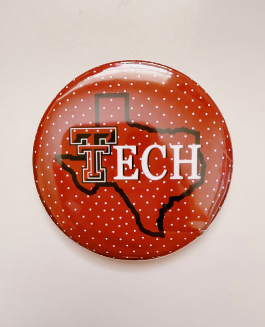 Polka Dot Tech Button