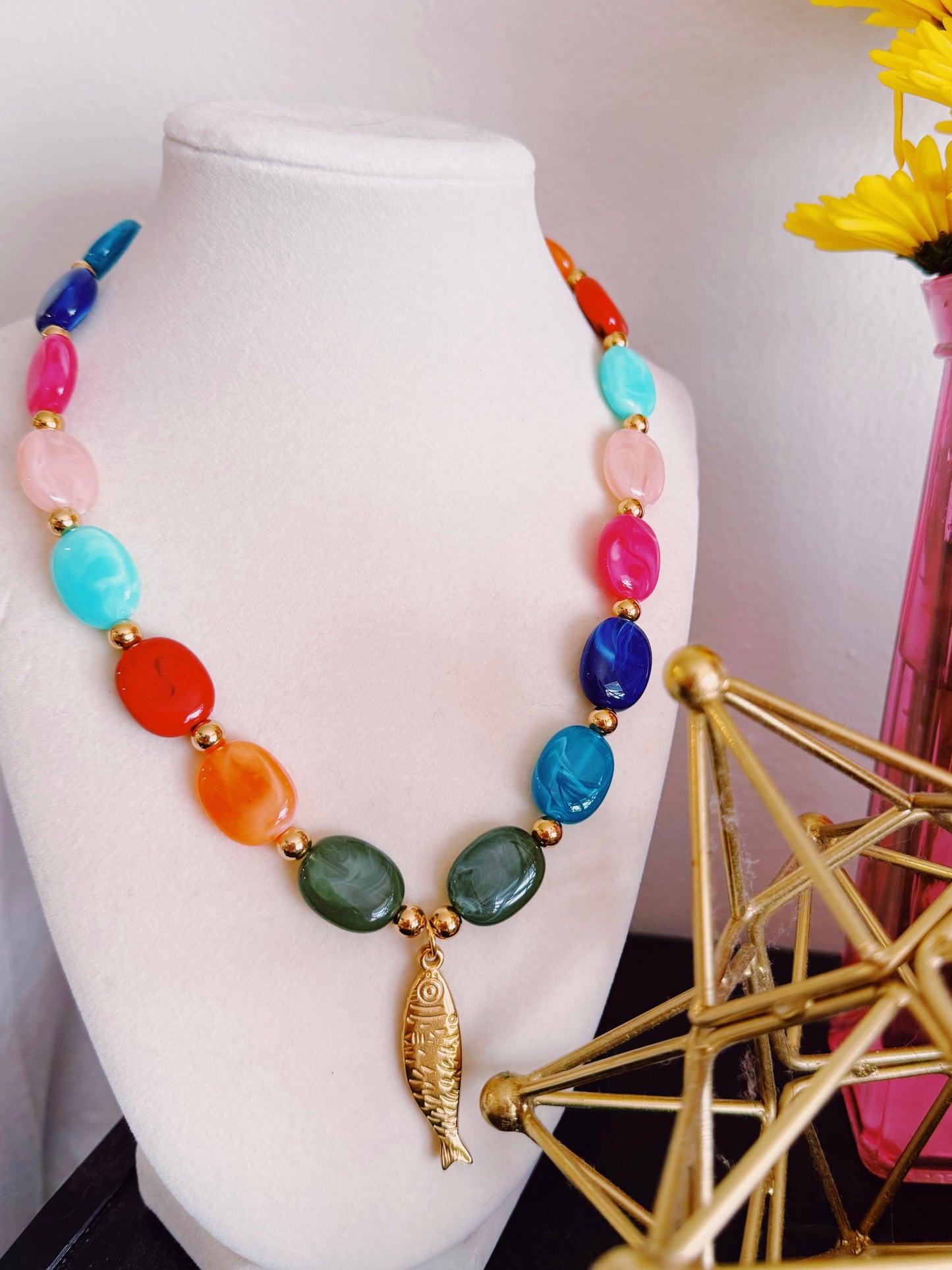 Reel Pretty Charm Necklace