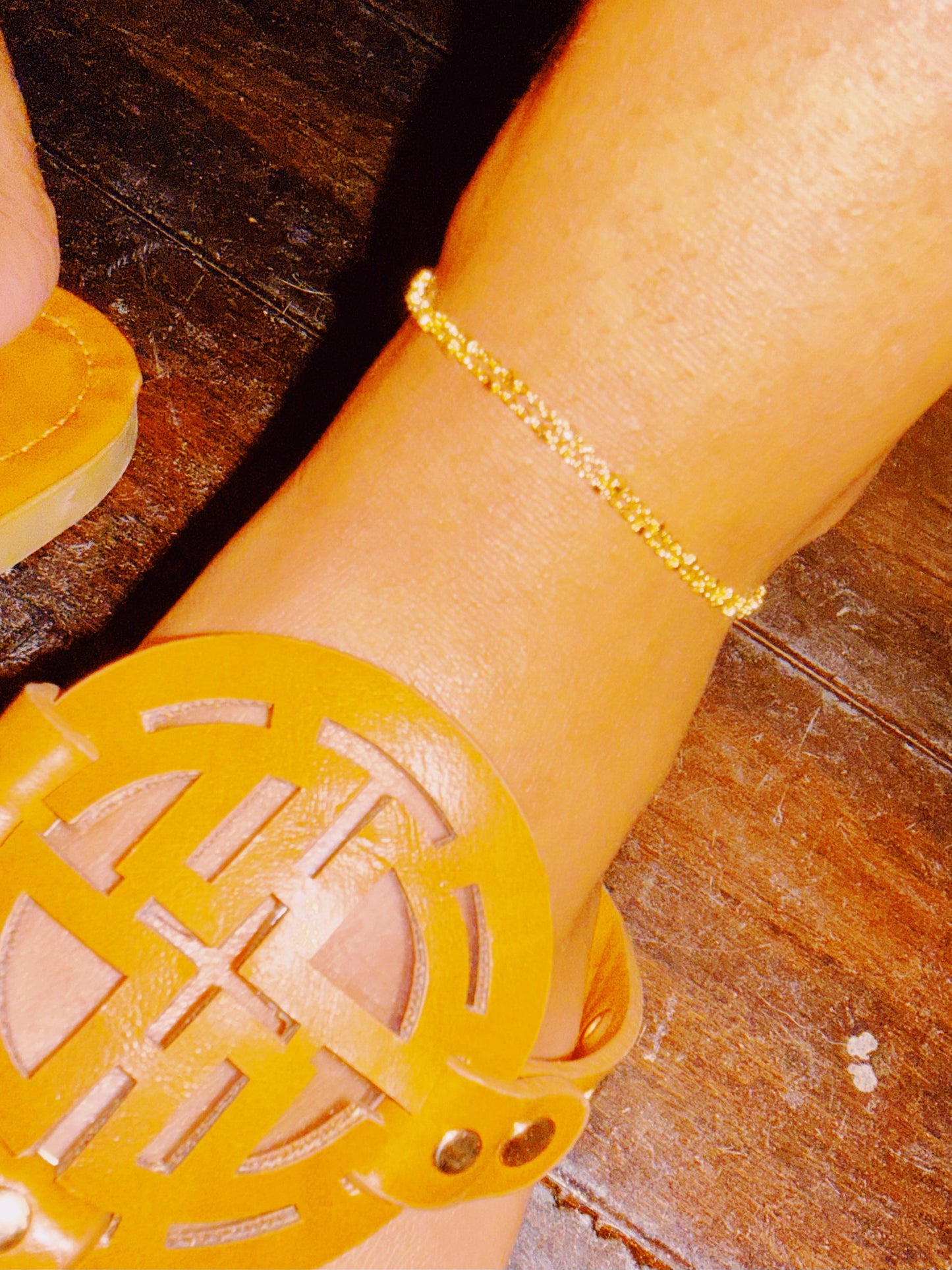 Golden Dainty Anklet