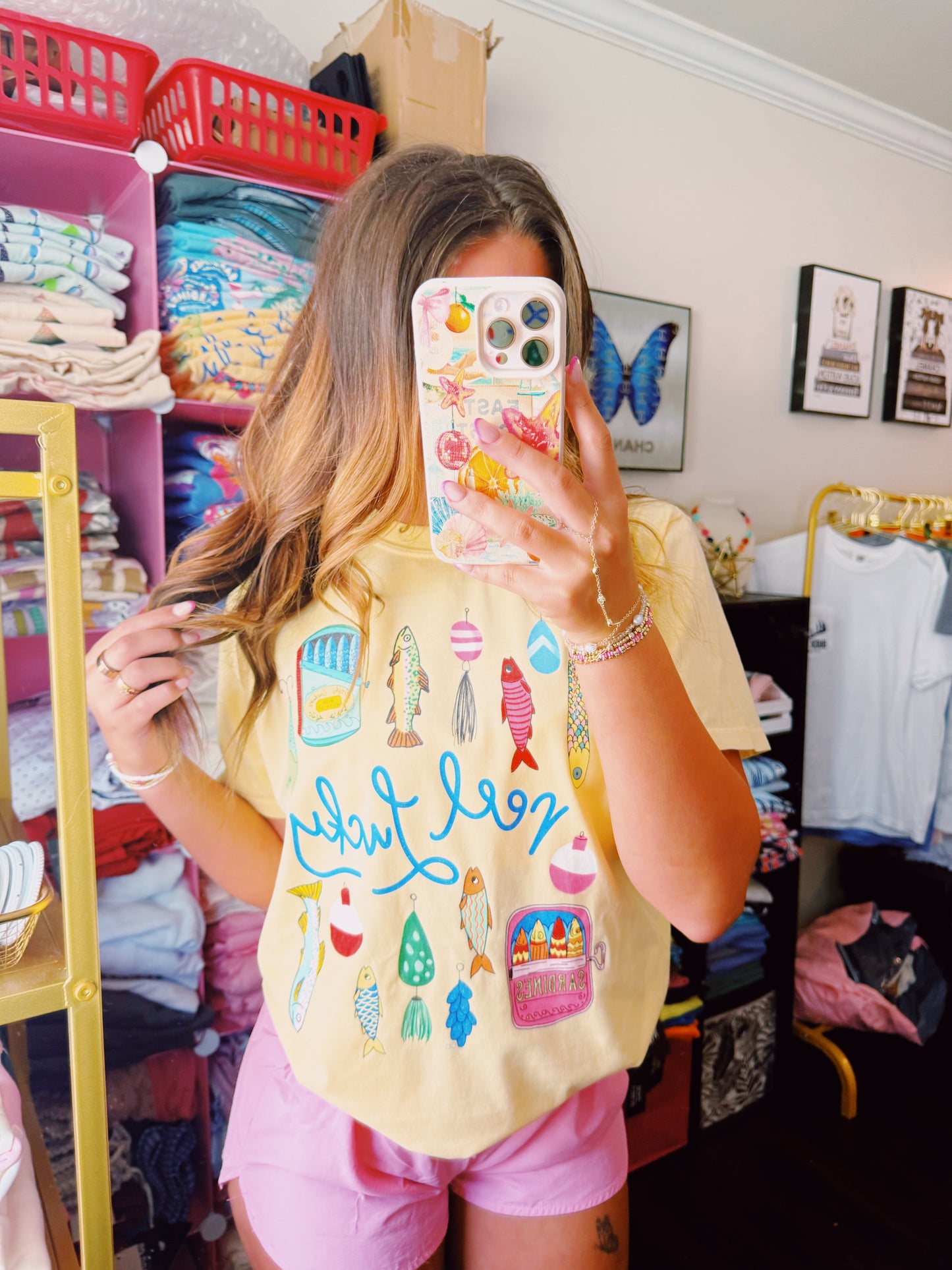 Reel Lucky Tee