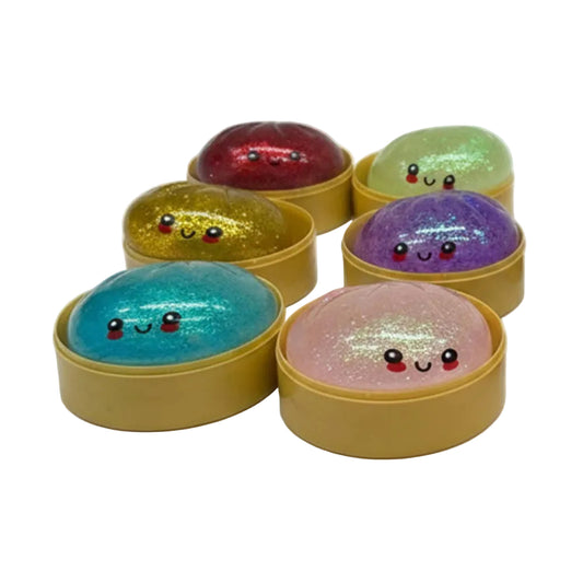 Mystery Squishy Glitter Dumpling Toy