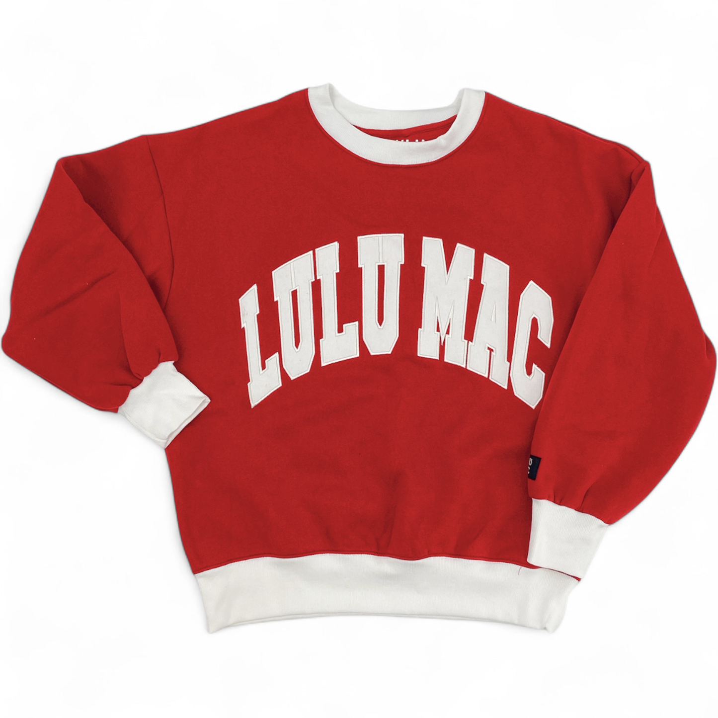 Red and White Lulu mac