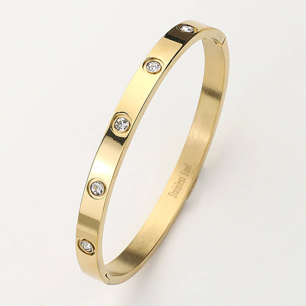 Honey Halo Bangle