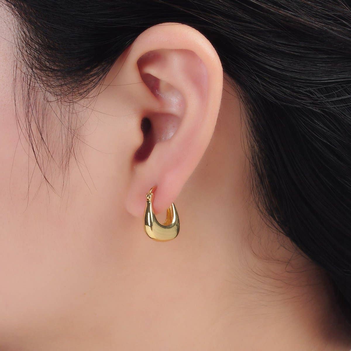Latch Hoop Earrings