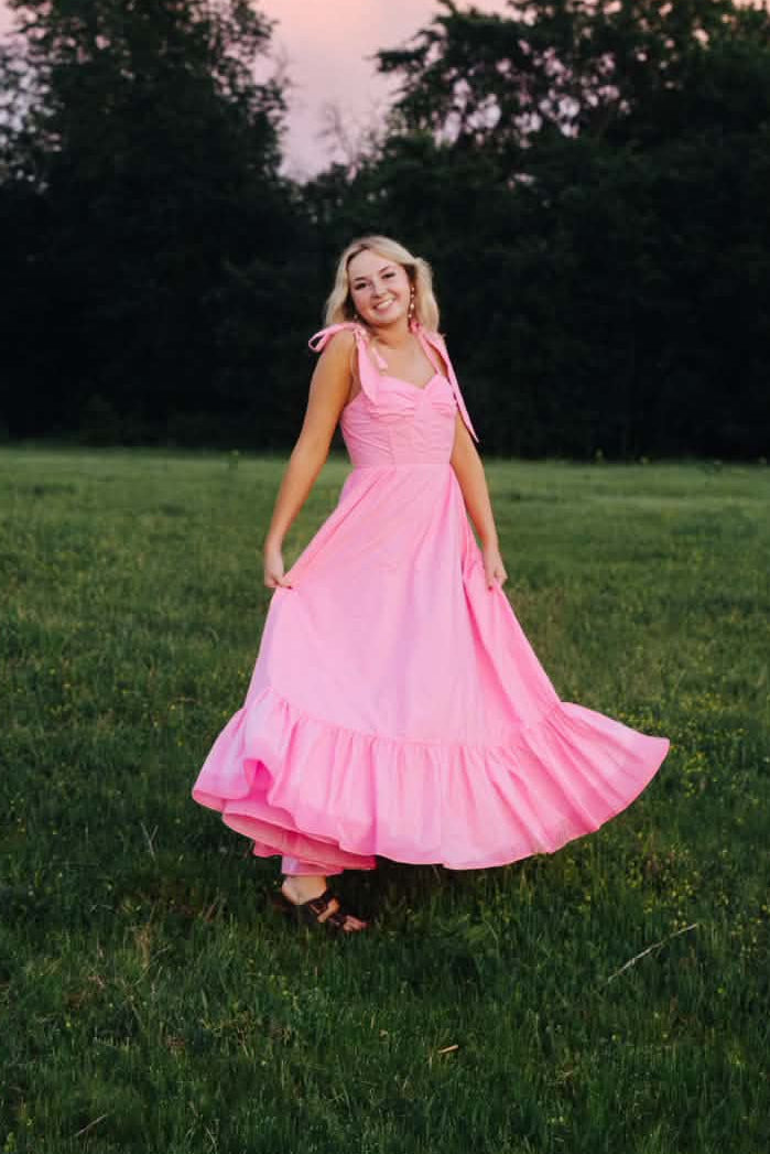 The Pink Peony Dress