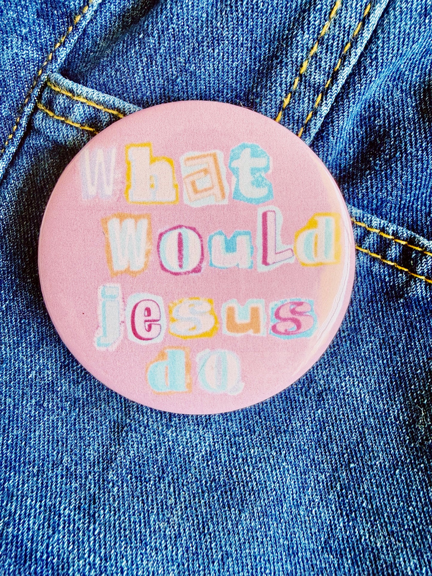 WWJD Button