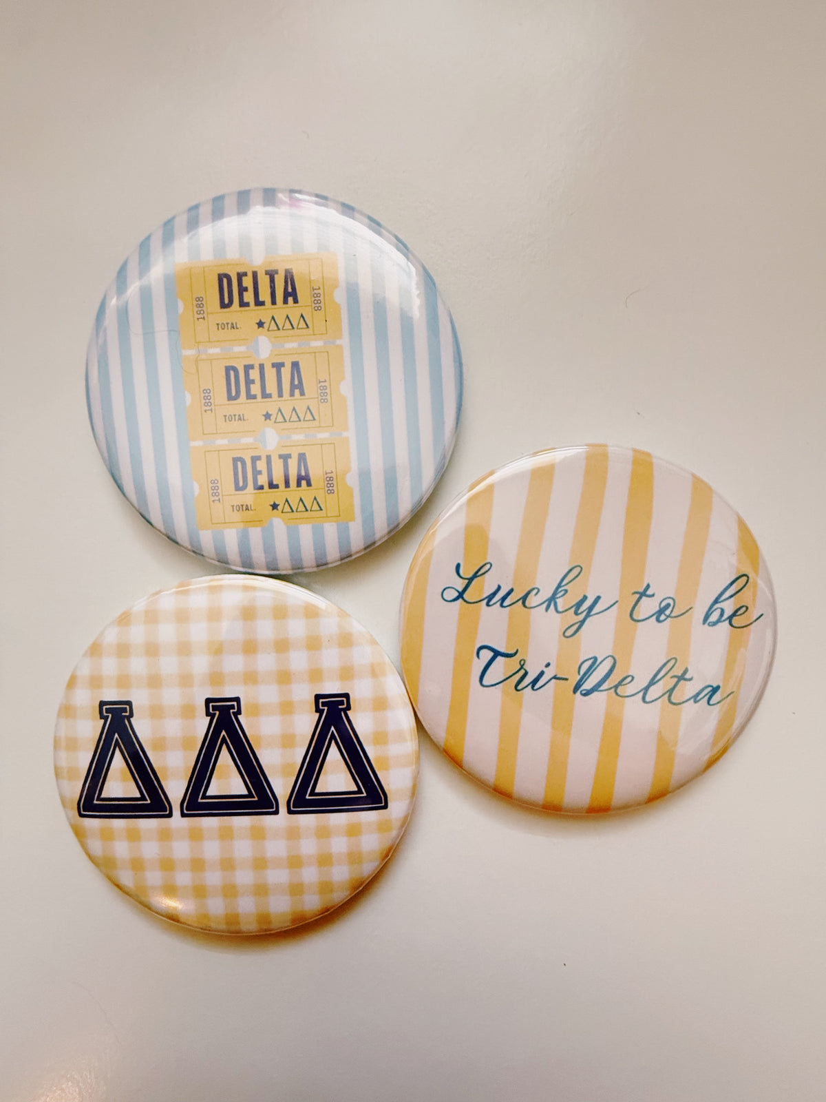 Tri Delta Button Bundle