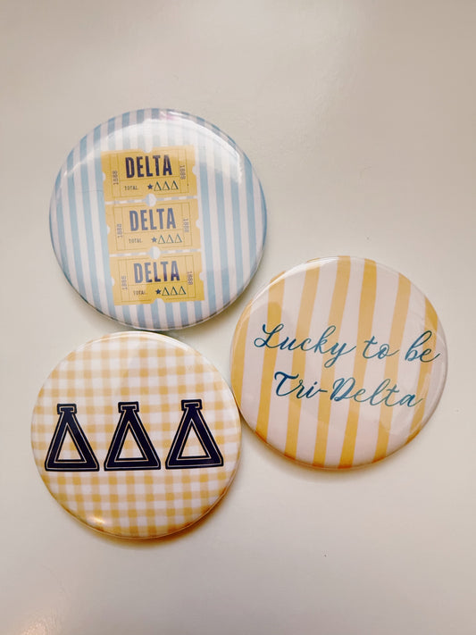 Tri Delta Button Bundle