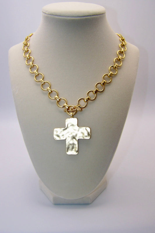 Cross My Heart Necklace