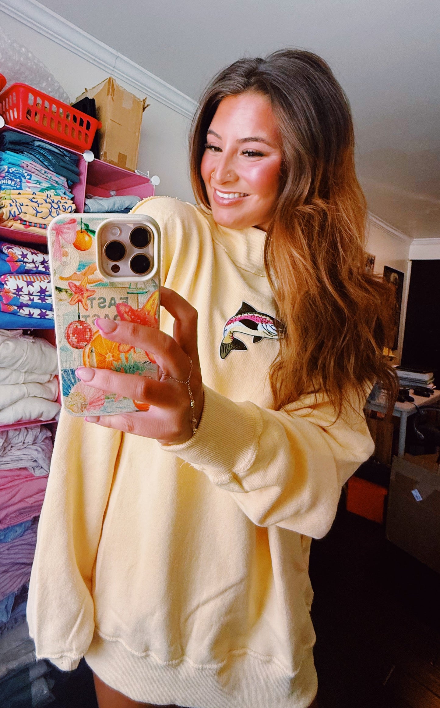 Reel Pretty Mockneck