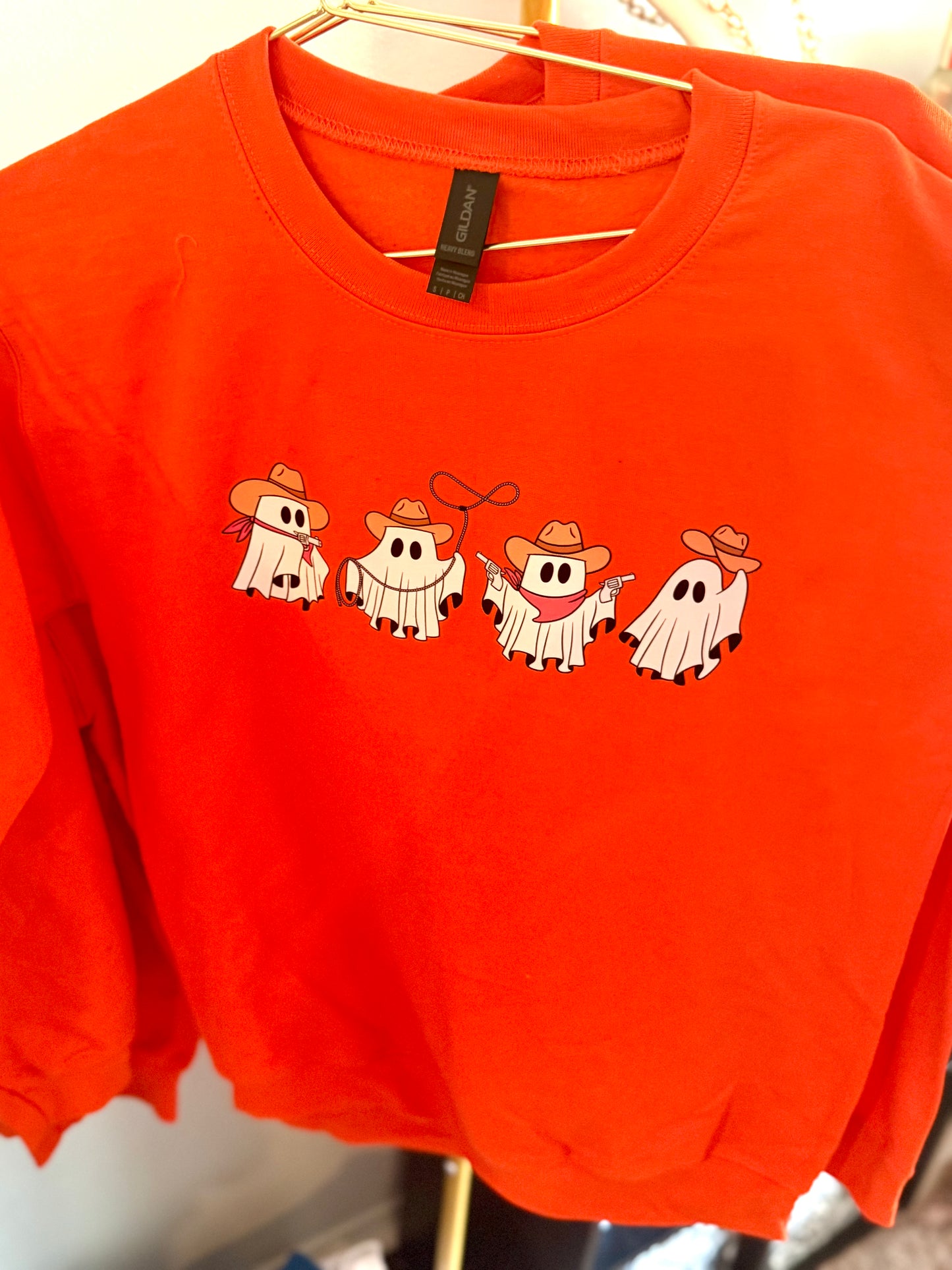 Yeehaw Ghost Crew Sweatshirt