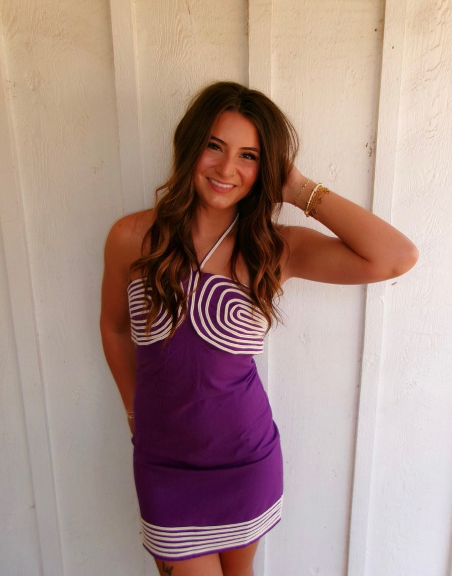 Halter Mini Dress