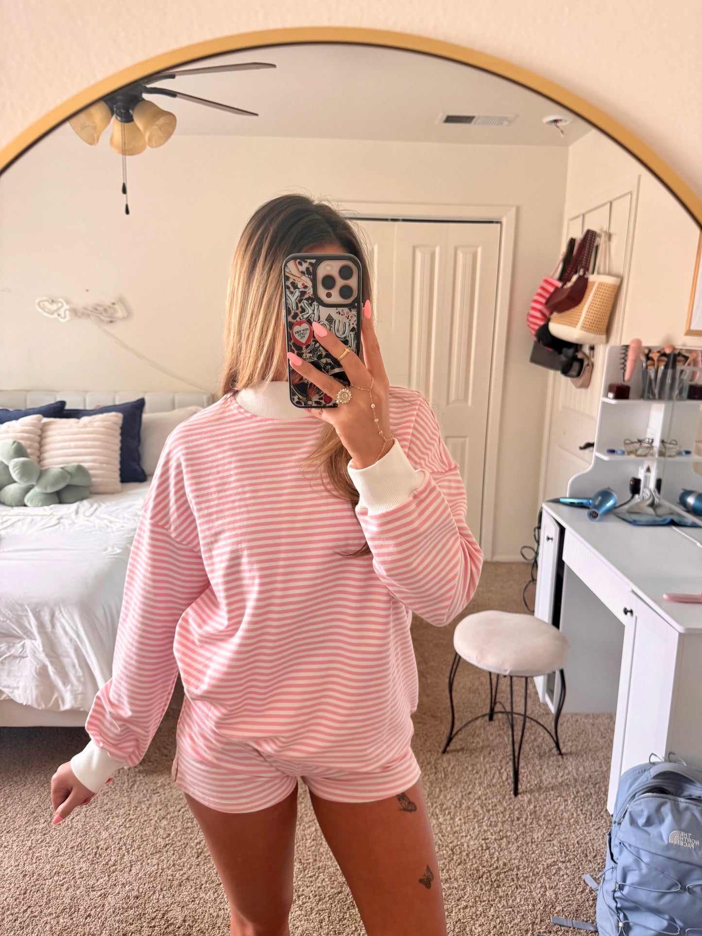 Pretty in Pink Stripe Set