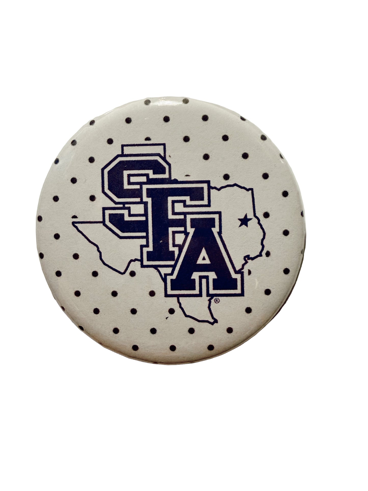 Polka Dot Gameday Button