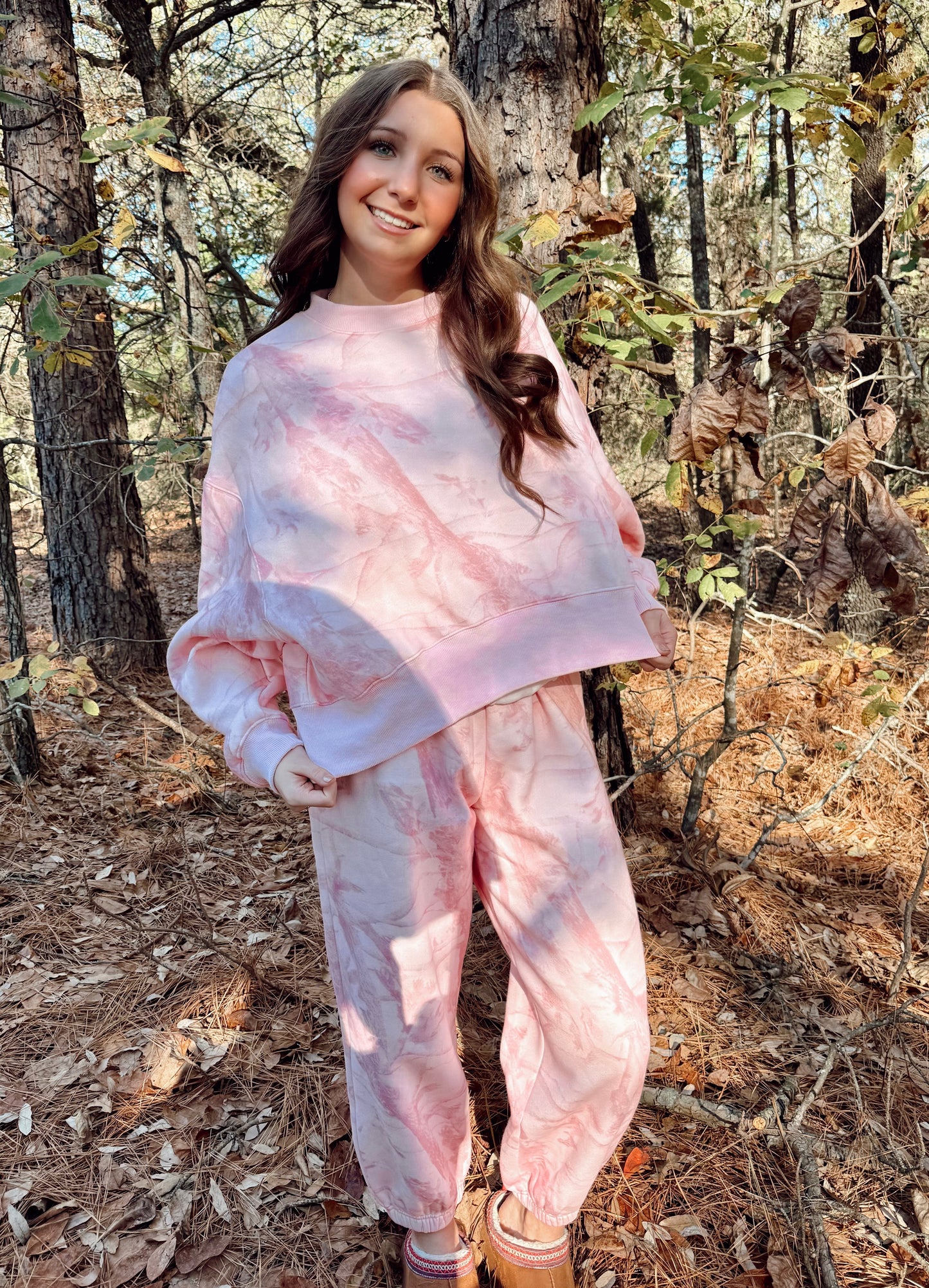 Pink Camo Sweatshirt