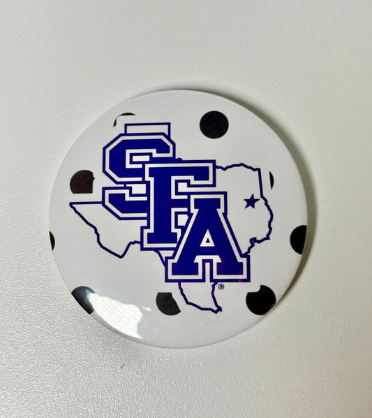 SFA Polka Dot Button