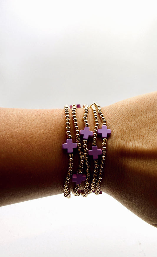 Purple Golden Grace Stack
