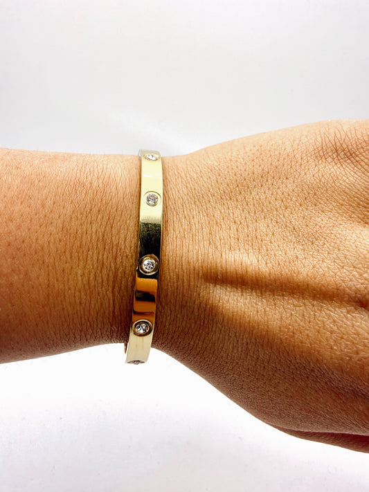 Honey Halo Bangle