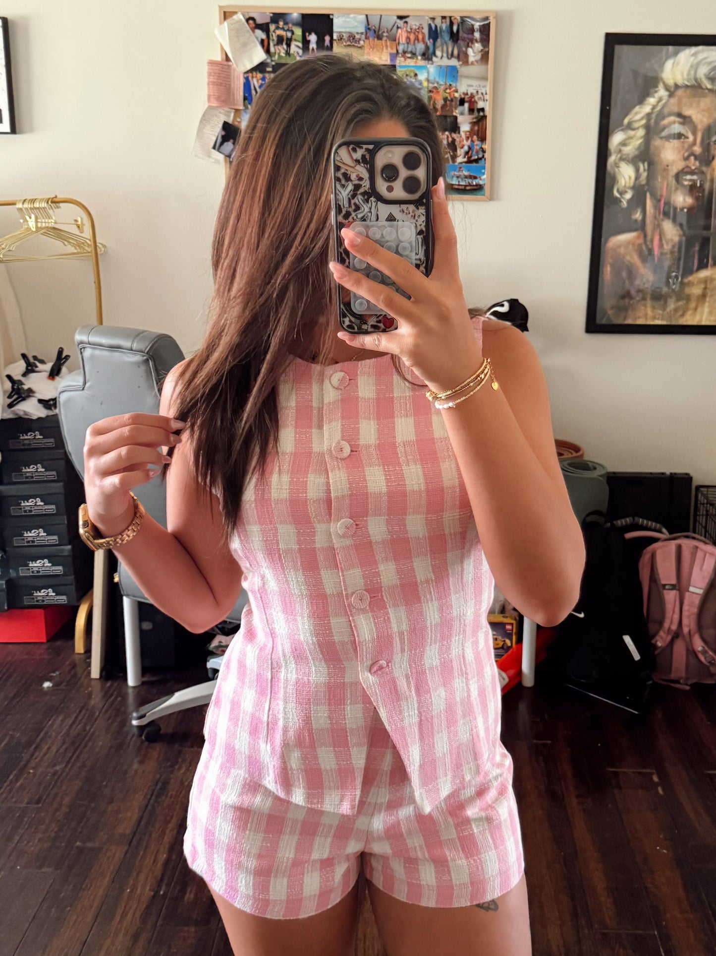 Blushing Picnic Shorts