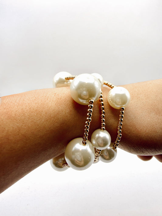 Bubbly Pearl Bracelet