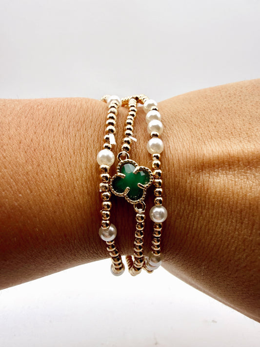 Green Lucky Luxe Layers