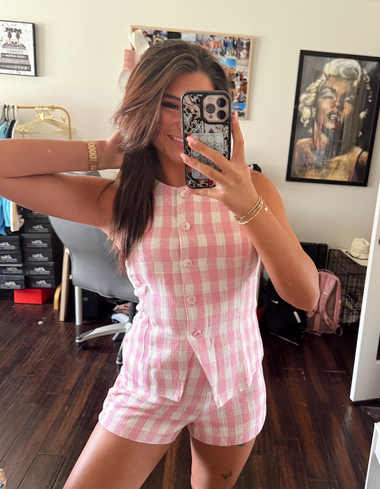 Blushing Picnic Top