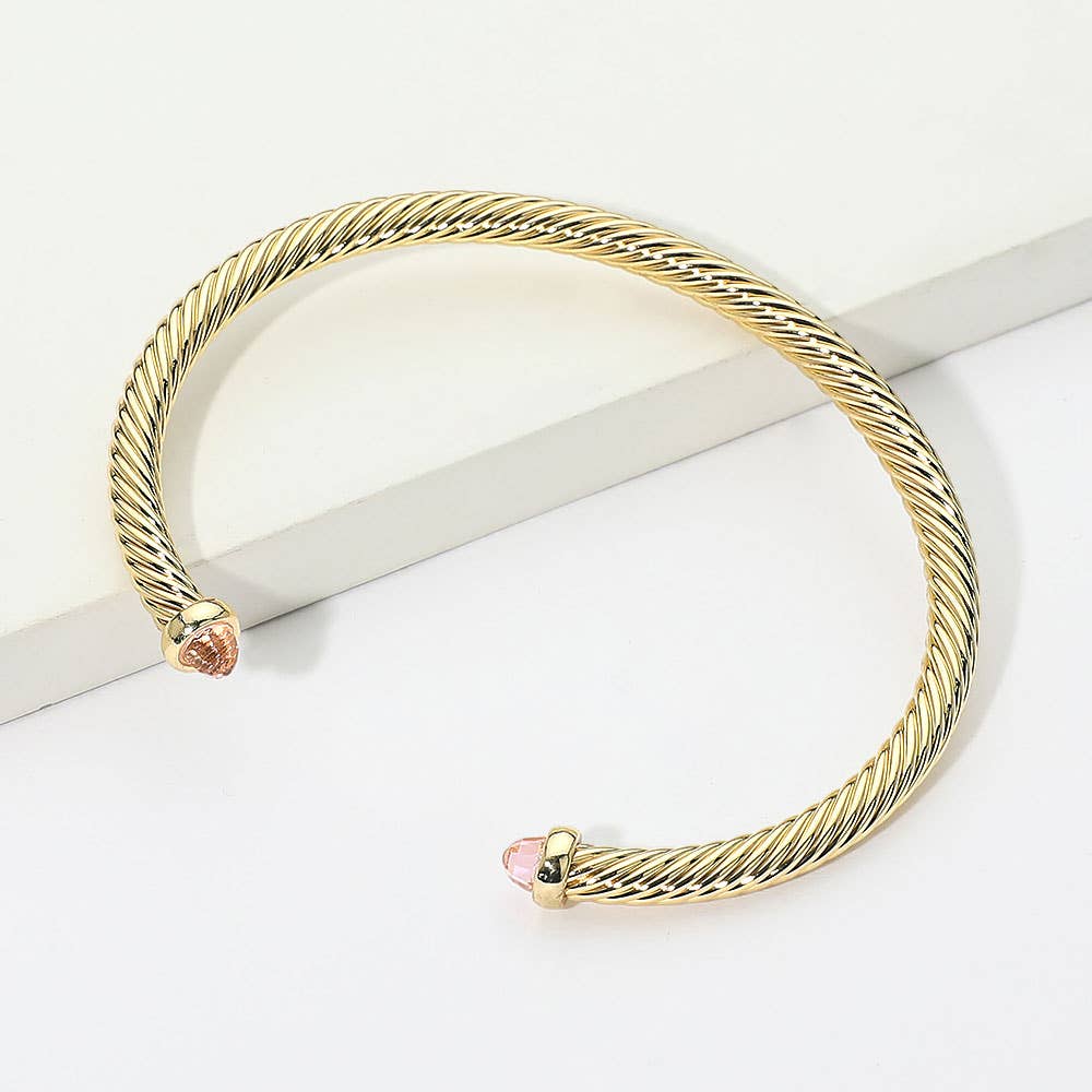 Sunlit Twist Cuff